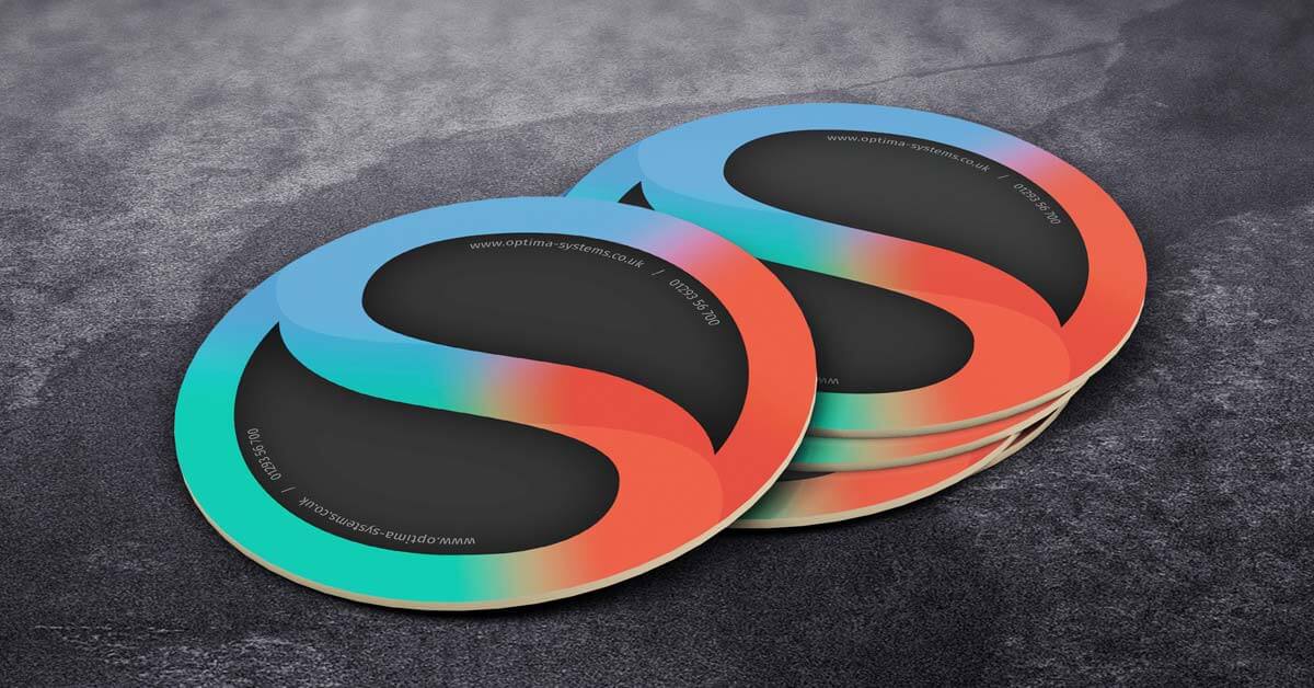 Optima Systems Portfolio - Optima Coasters - Promotional Items